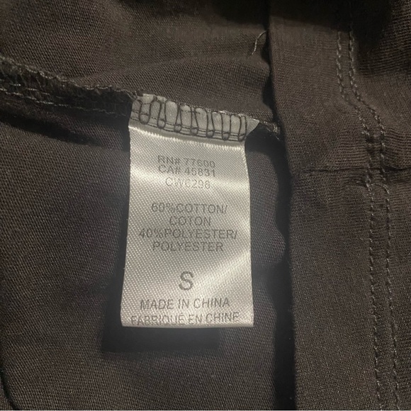 Chaser Wild Skull Tee Tshirt Black Animal Print Skull - Picture 5 of 5